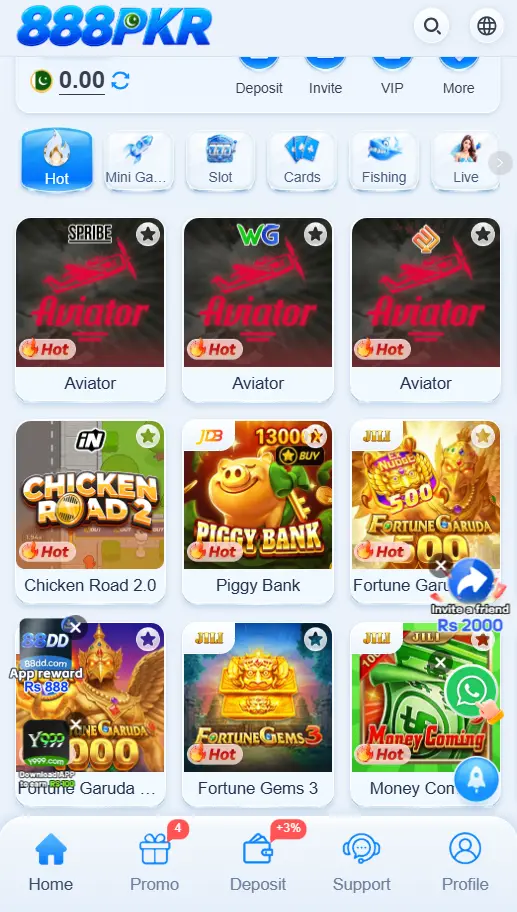 888PKR Game