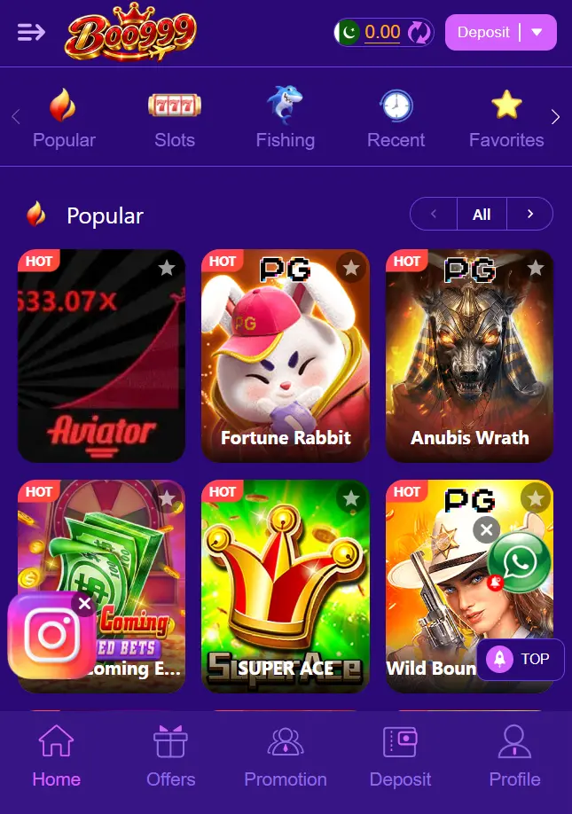 BOO999 game Apk
